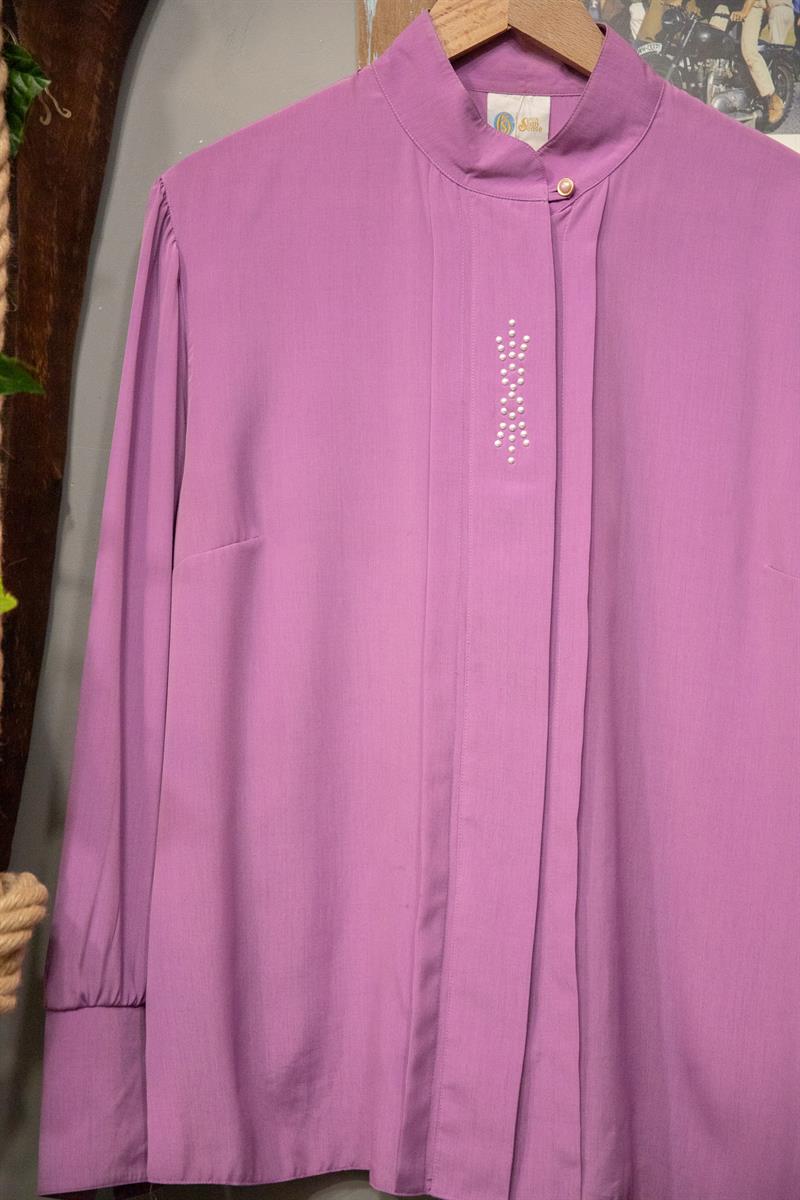 SixthSense Purple Kadın Gömlek