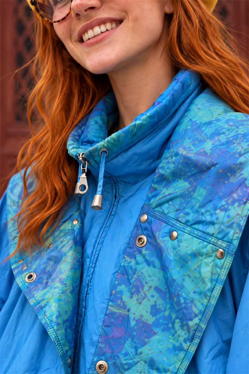 Sky Blue Kayak Şişme Mont