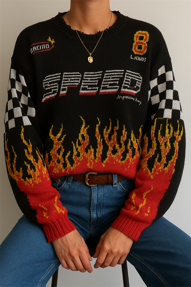 Speed Flame Yün Kazak
