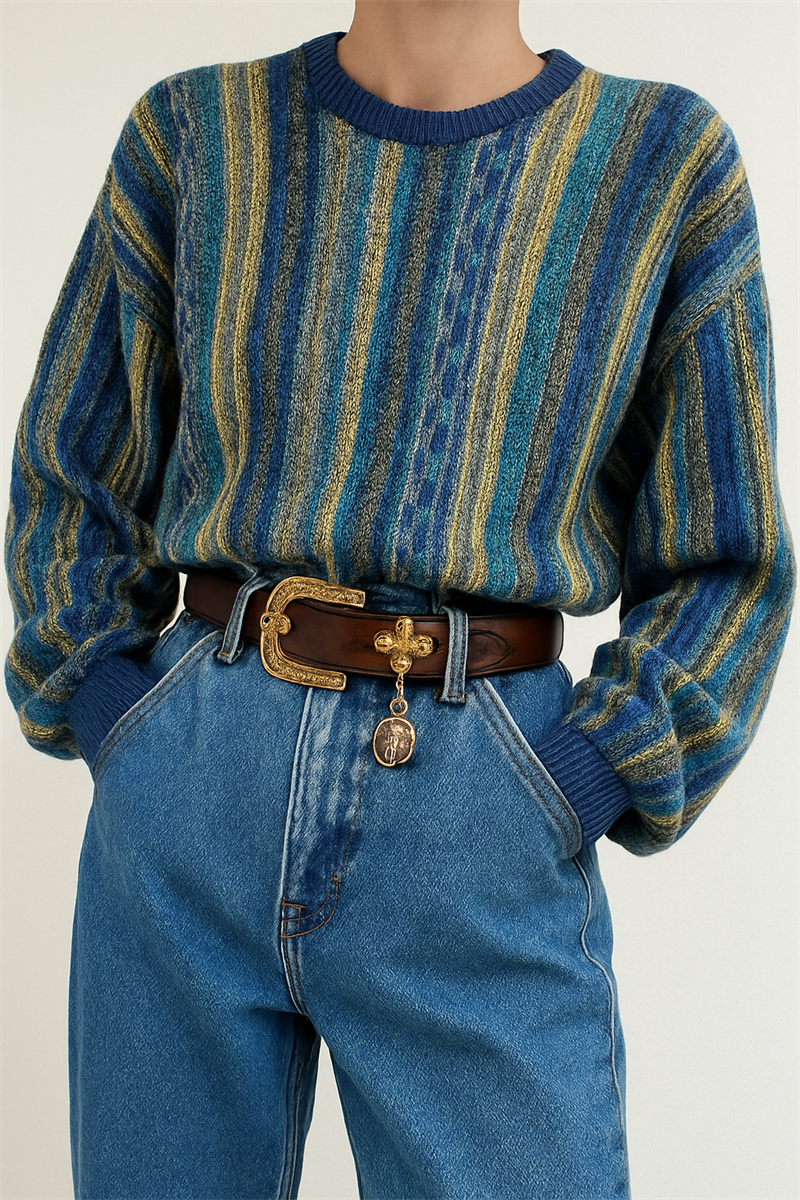 Starry Night Knitting Kazak