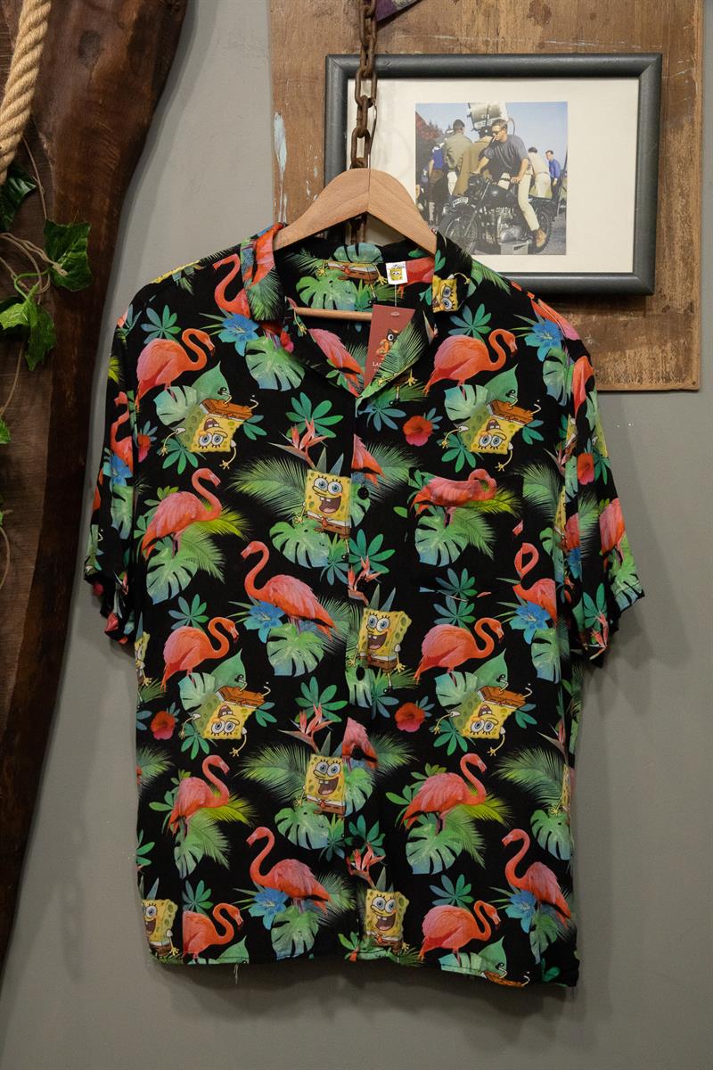 Sünger Bob 90s Koleksiyon Gömlek