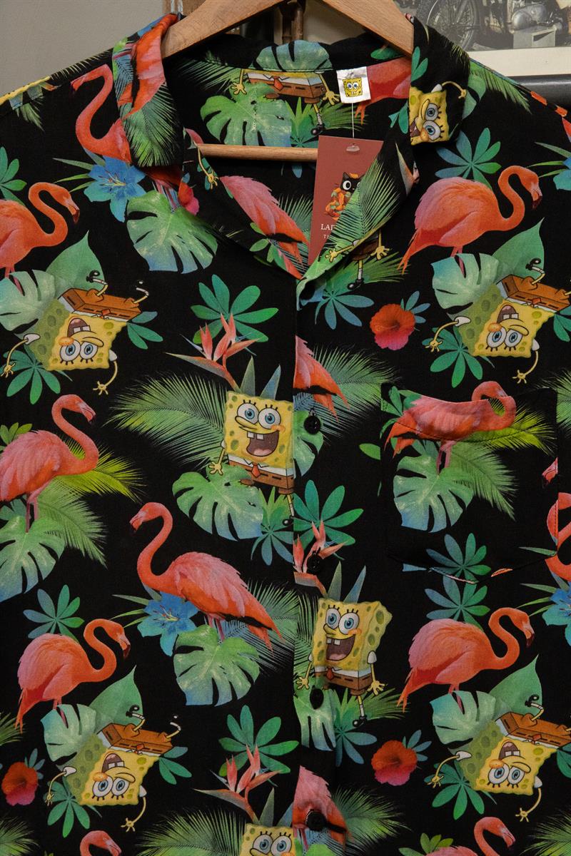Sünger Bob 90s Koleksiyon Gömlek