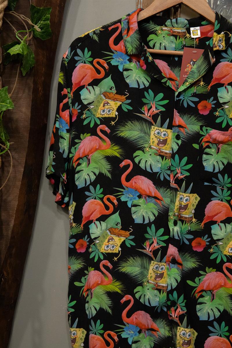 Sünger Bob 90s Koleksiyon Gömlek