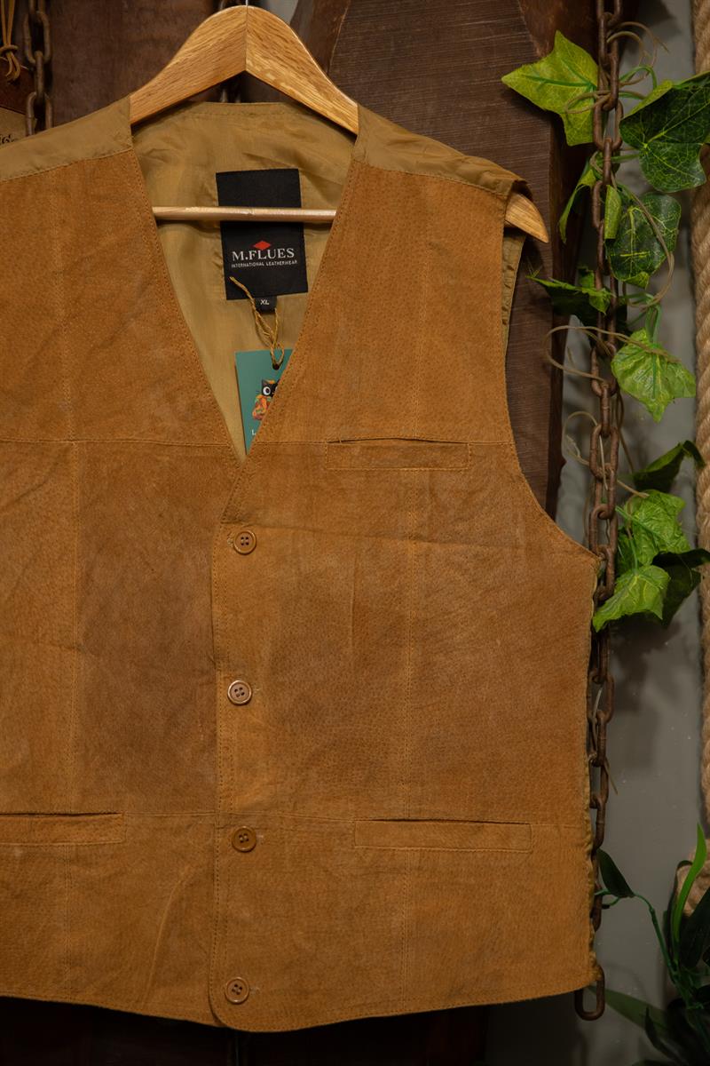 Tan Utility Vest Kahve Yelek