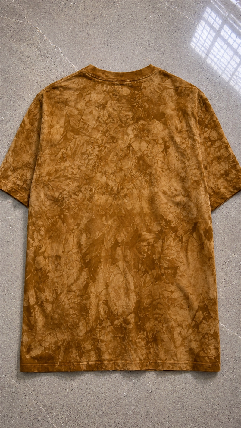 Tie-Dye Grafik Baskılı Tişört