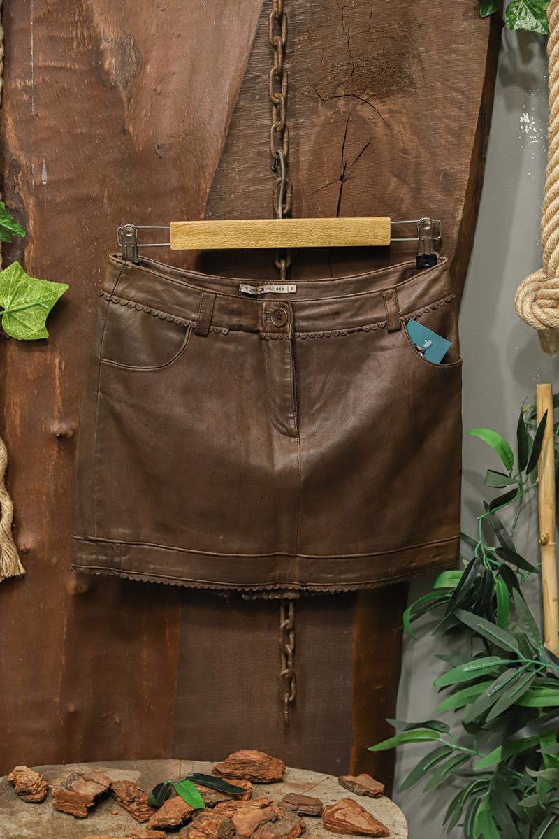 TOMMY HILFIGER Western Deri Etek
