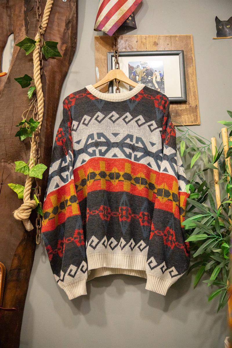 Tribal Energy Knit Salaş Kazak