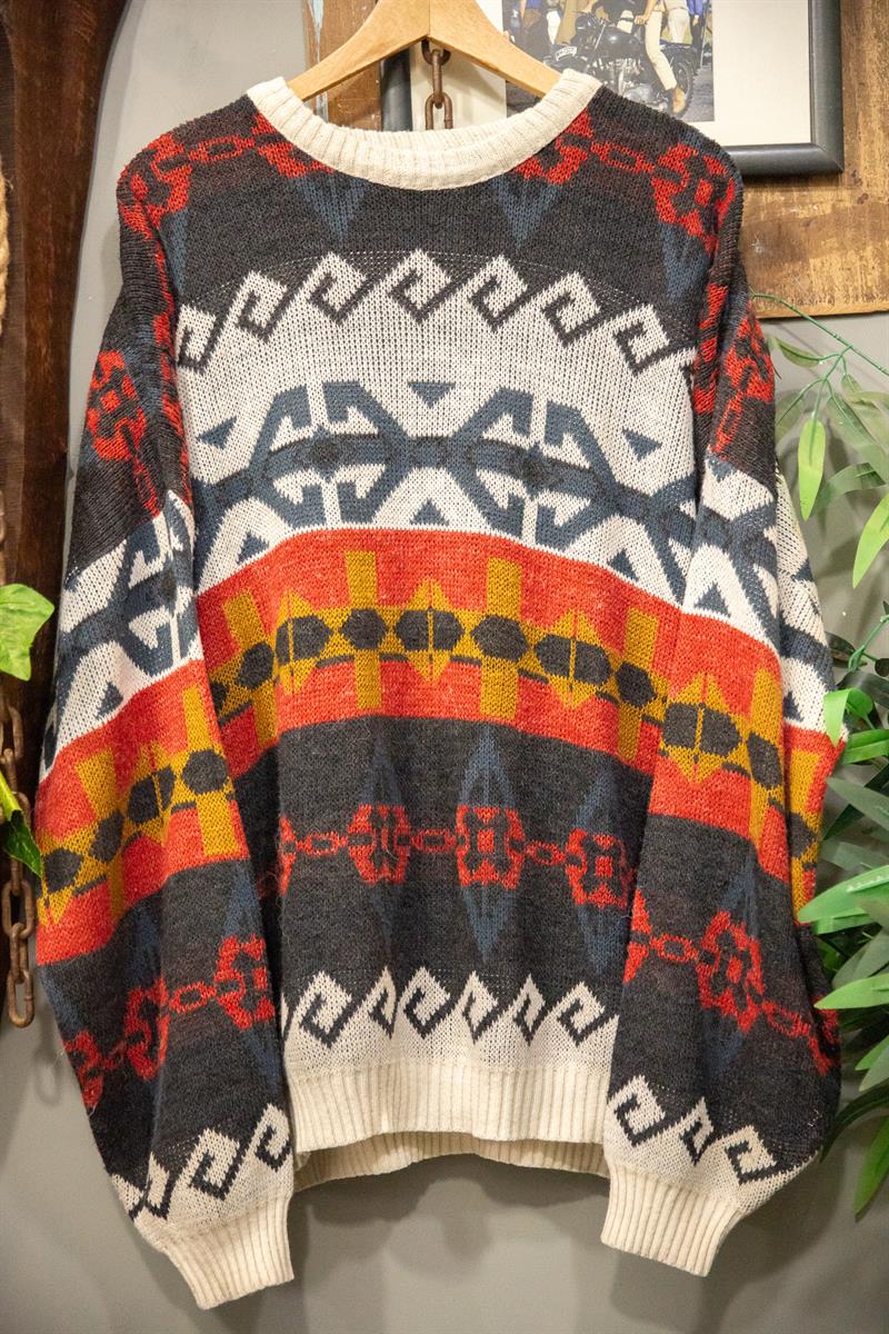Tribal Energy Knit Salaş Kazak