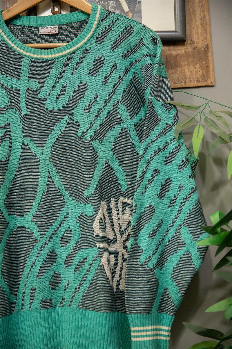 Turquoise Geo Kazak