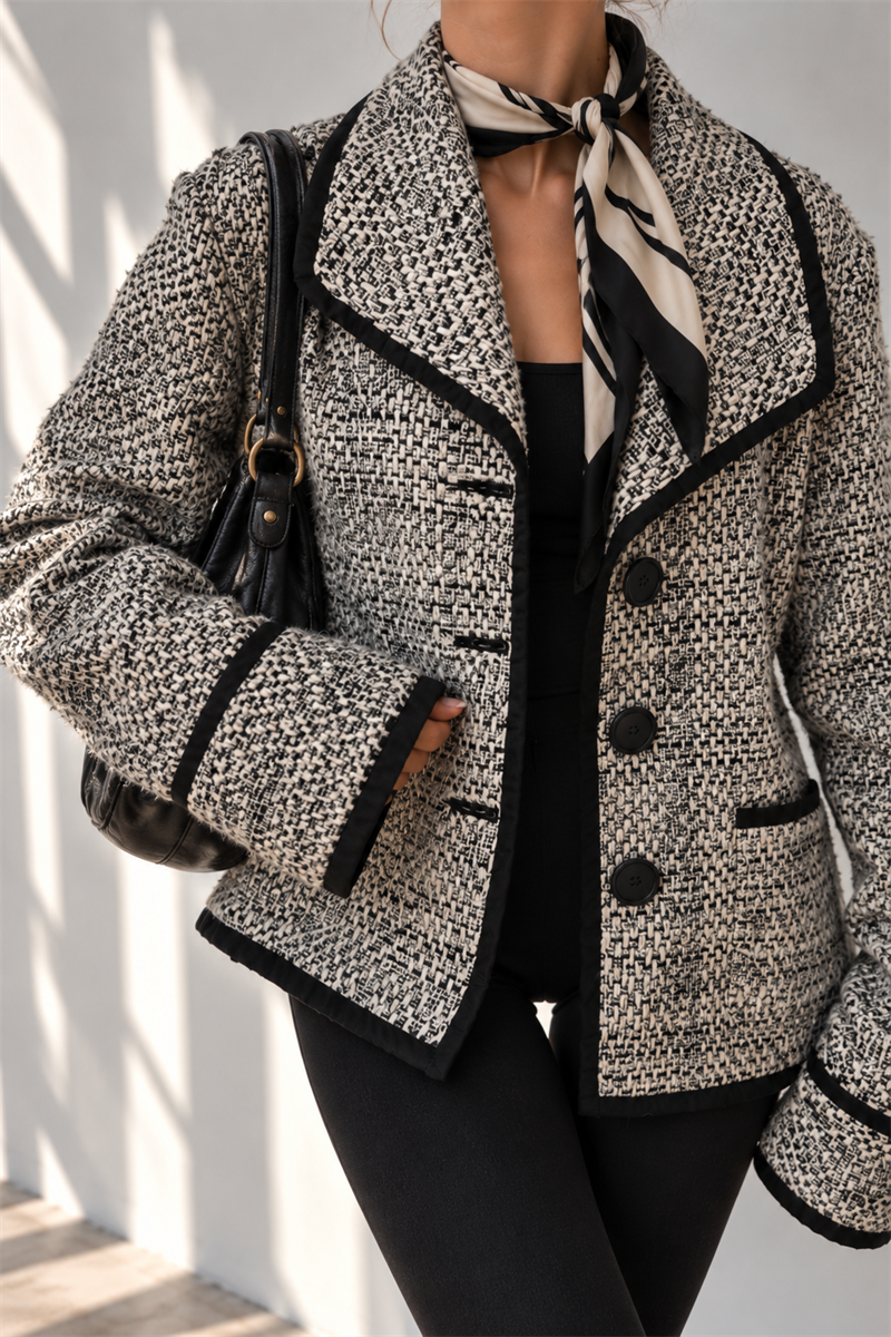Tweed Old Money Wool Ceket