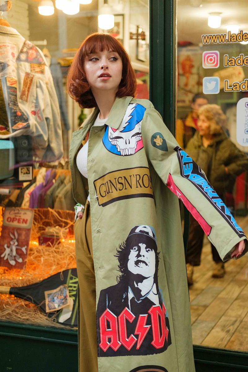 UNİQ TASARIM VİNTAGE TRENÇKOT