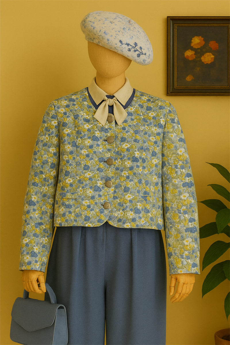 Unique Flower Kadın Ceket