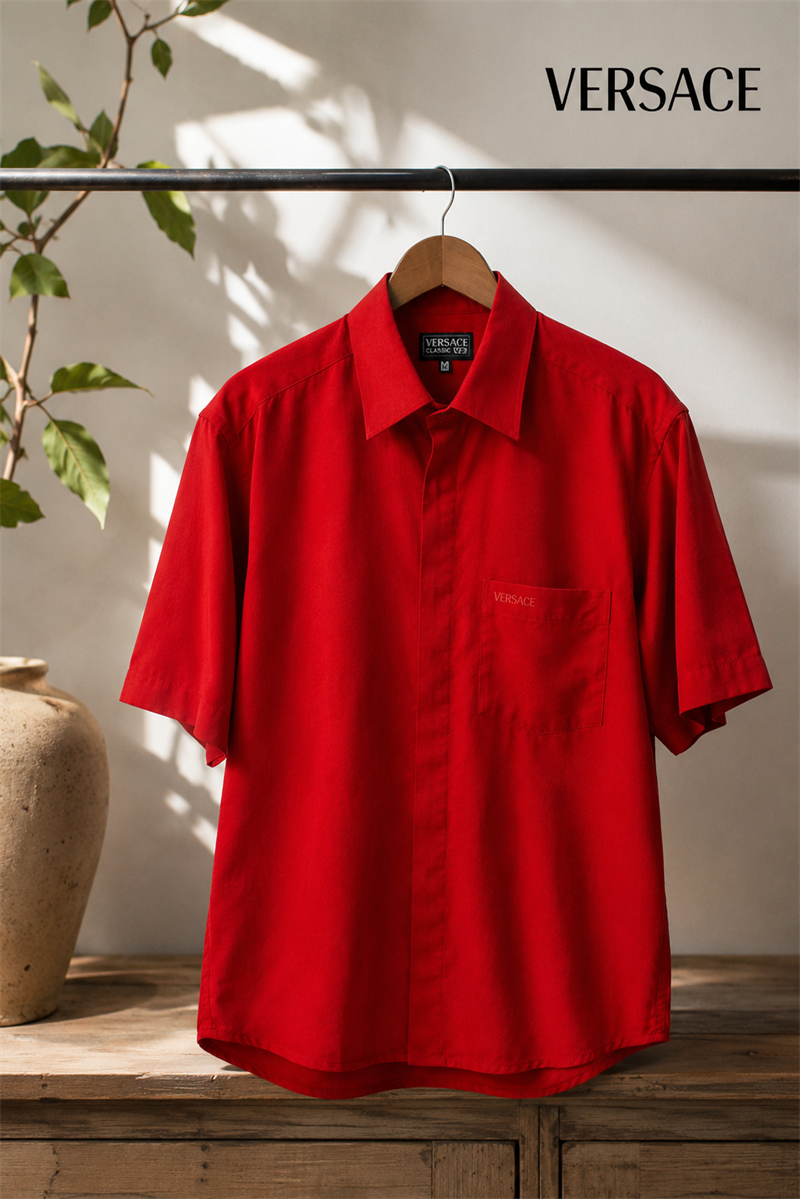 Versace Classic Original Red Gömlek