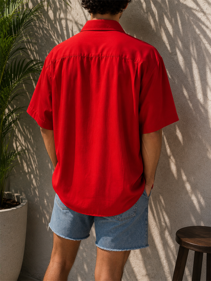 Versace Classic Original Red Gömlek