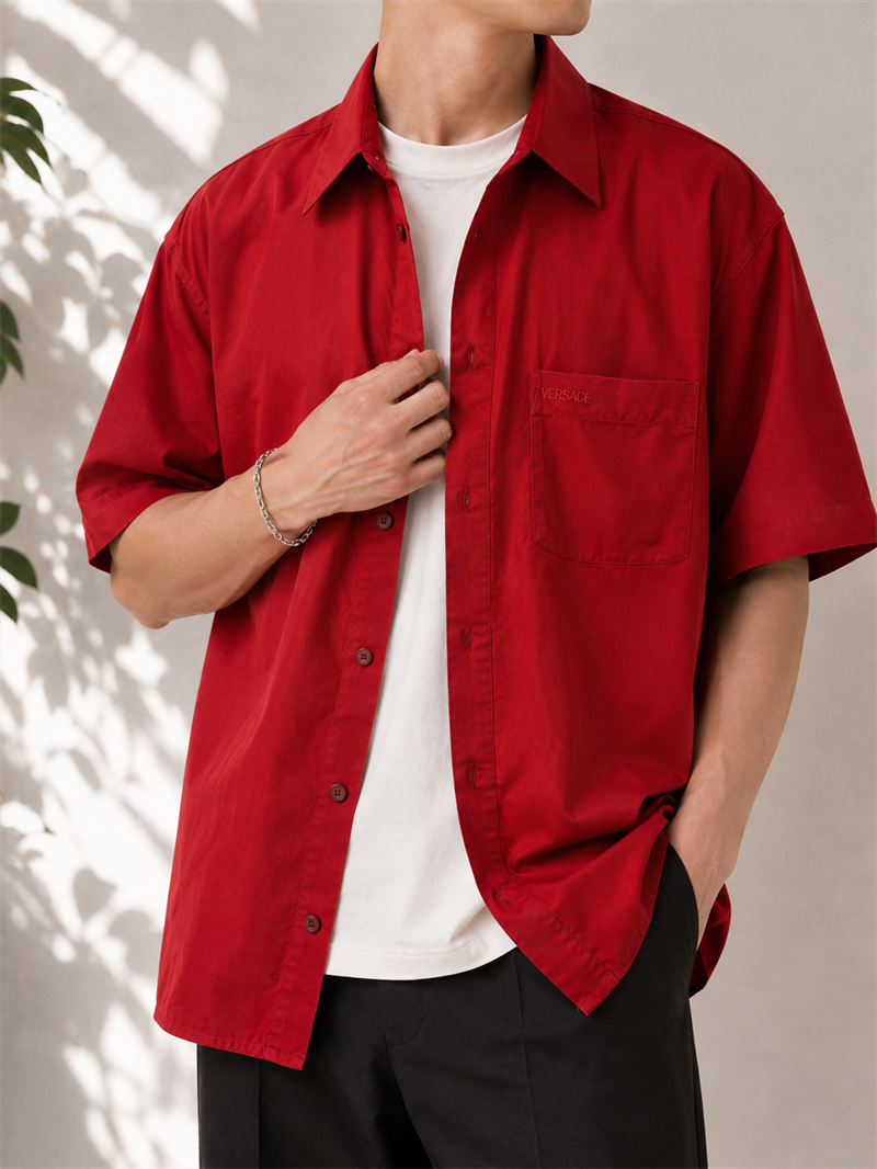 VERSACE Original Red Gömlek