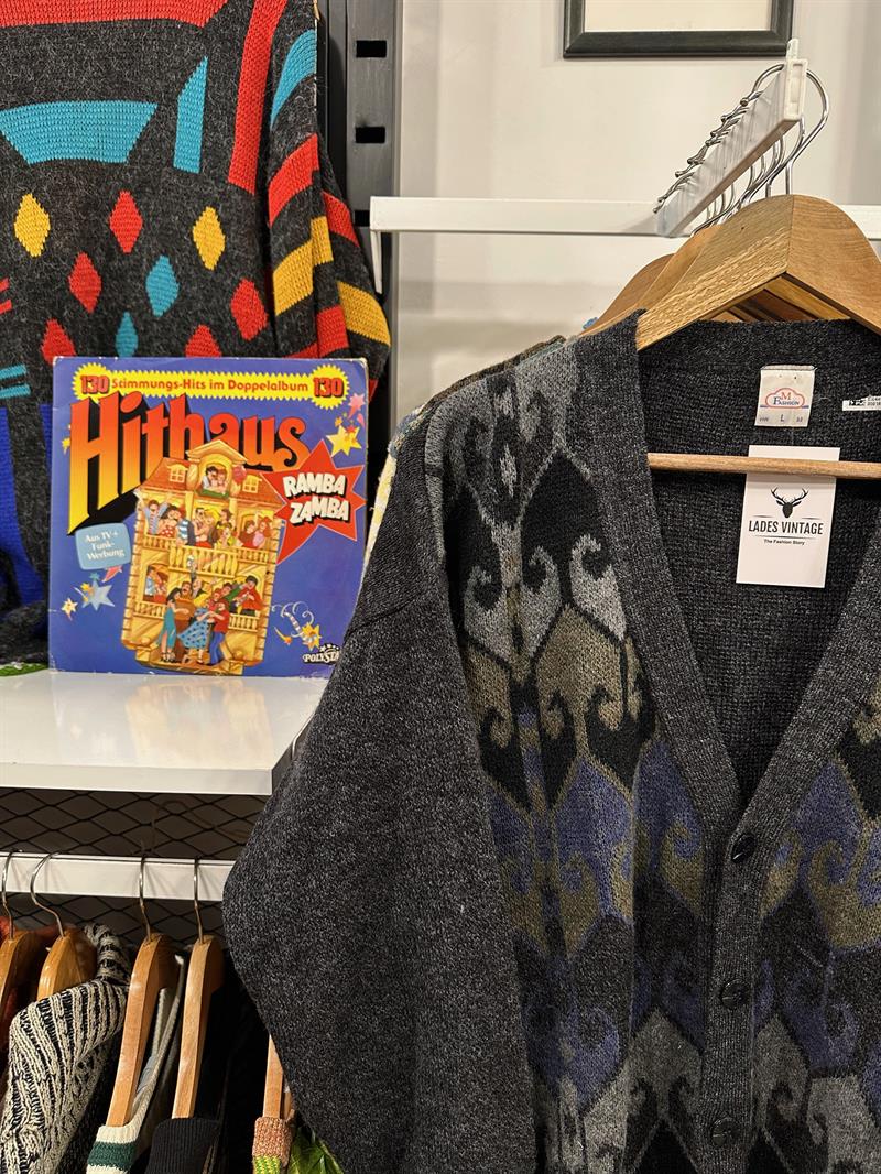 Vintage 90s Etnik Unisex Hırka
