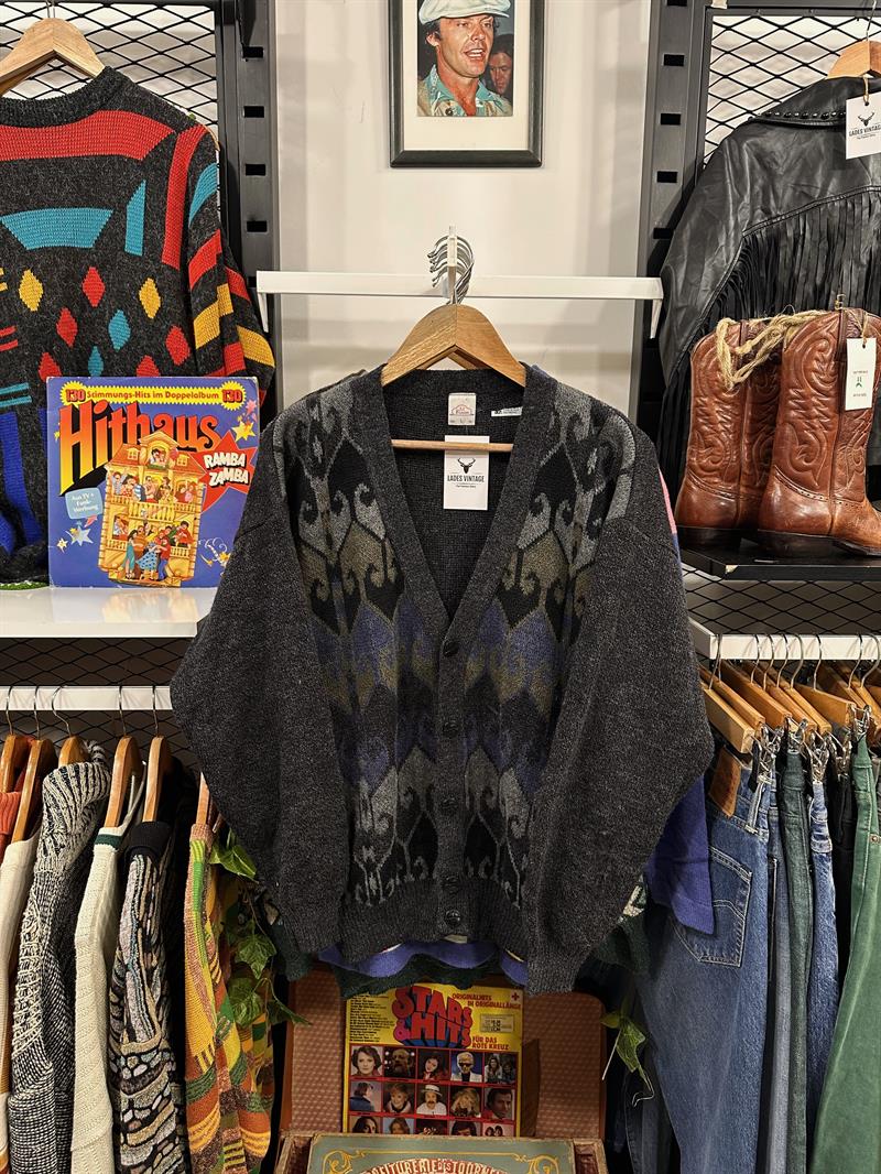 Vintage 90s Etnik Unisex Hırka