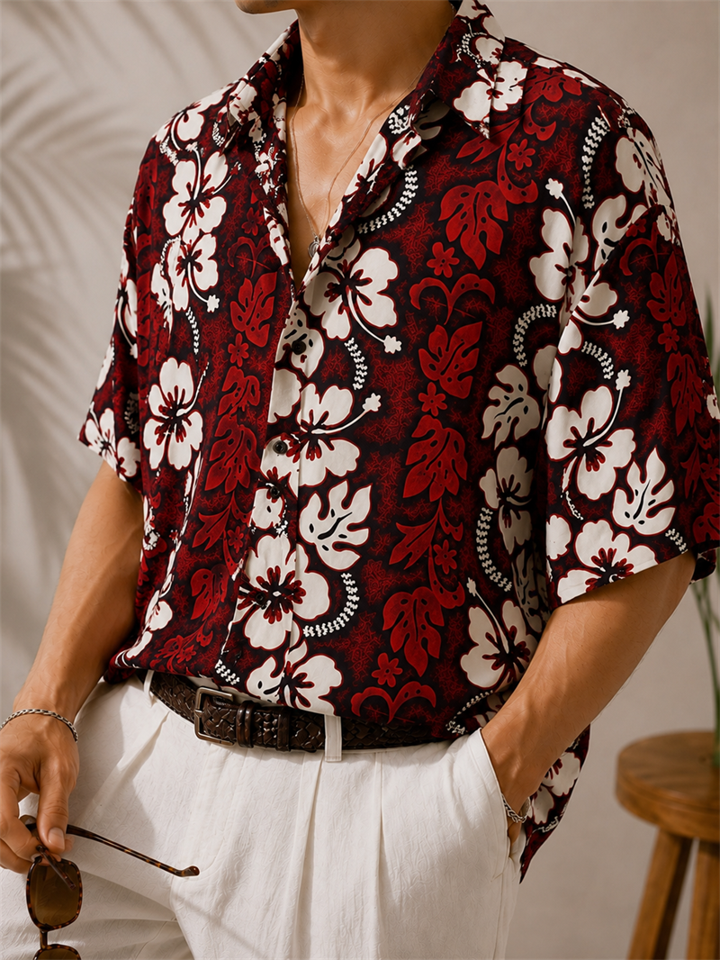 Vintage 90s Hawaiian Gömlek