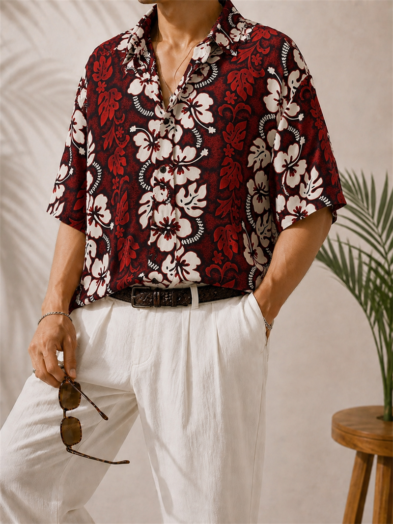Vintage 90s Hawaiian Gömlek