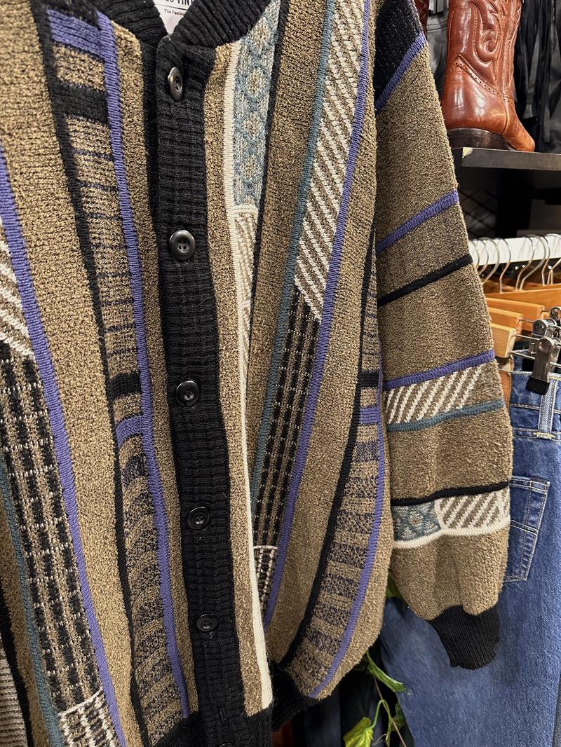 Vintage 90s Unisex Etnik Hırka