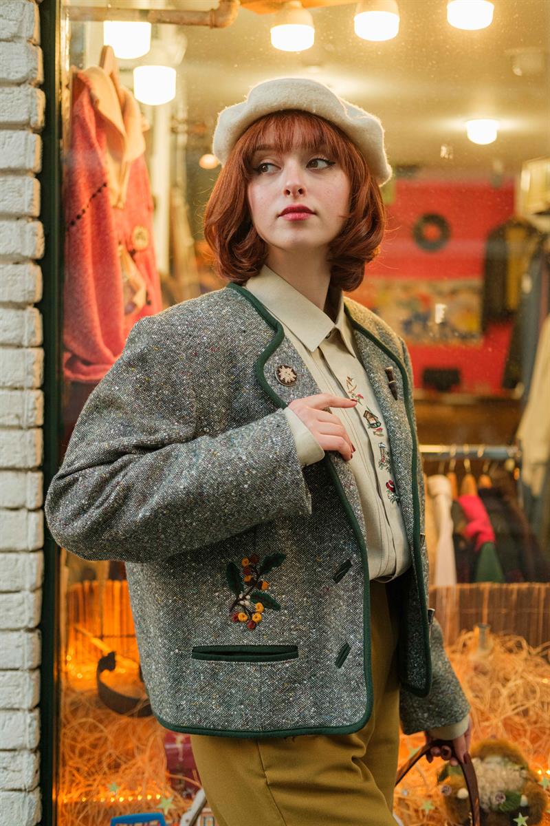 Vintage Austria Bavyera Wool Jacket