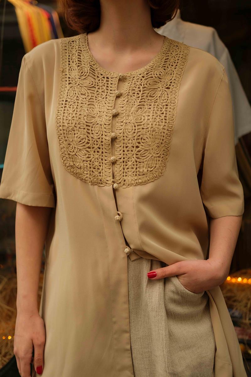 Vintage Barcelona Simorra Kadın Gömlek