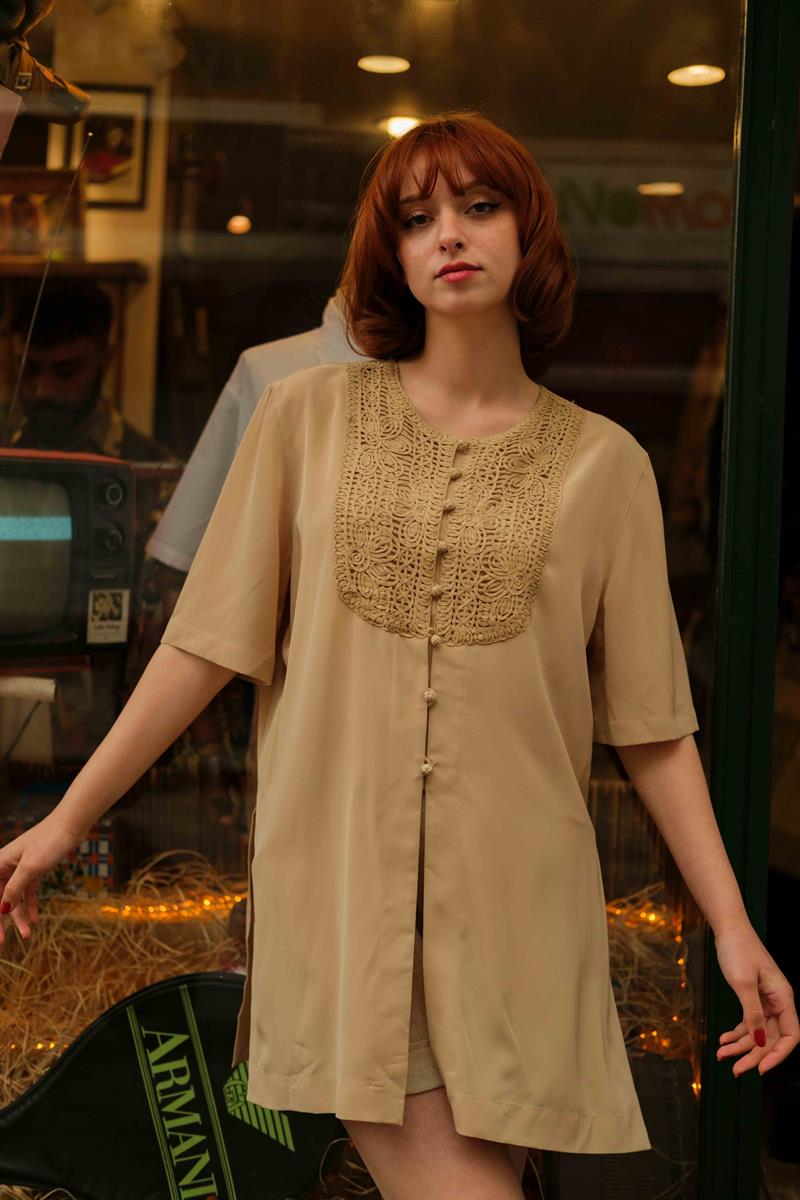 Vintage Barcelona Simorra Kadın Gömlek