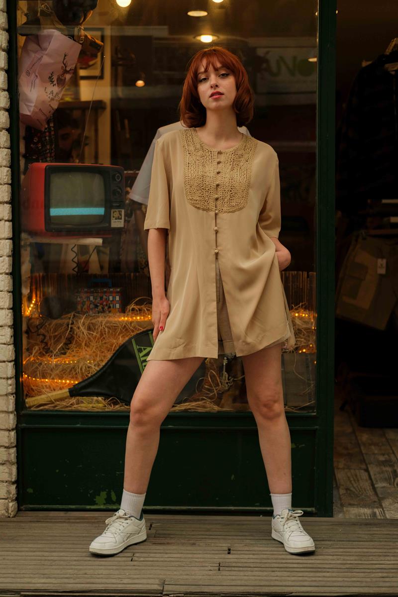 Vintage Barcelona Simorra Kadın Gömlek