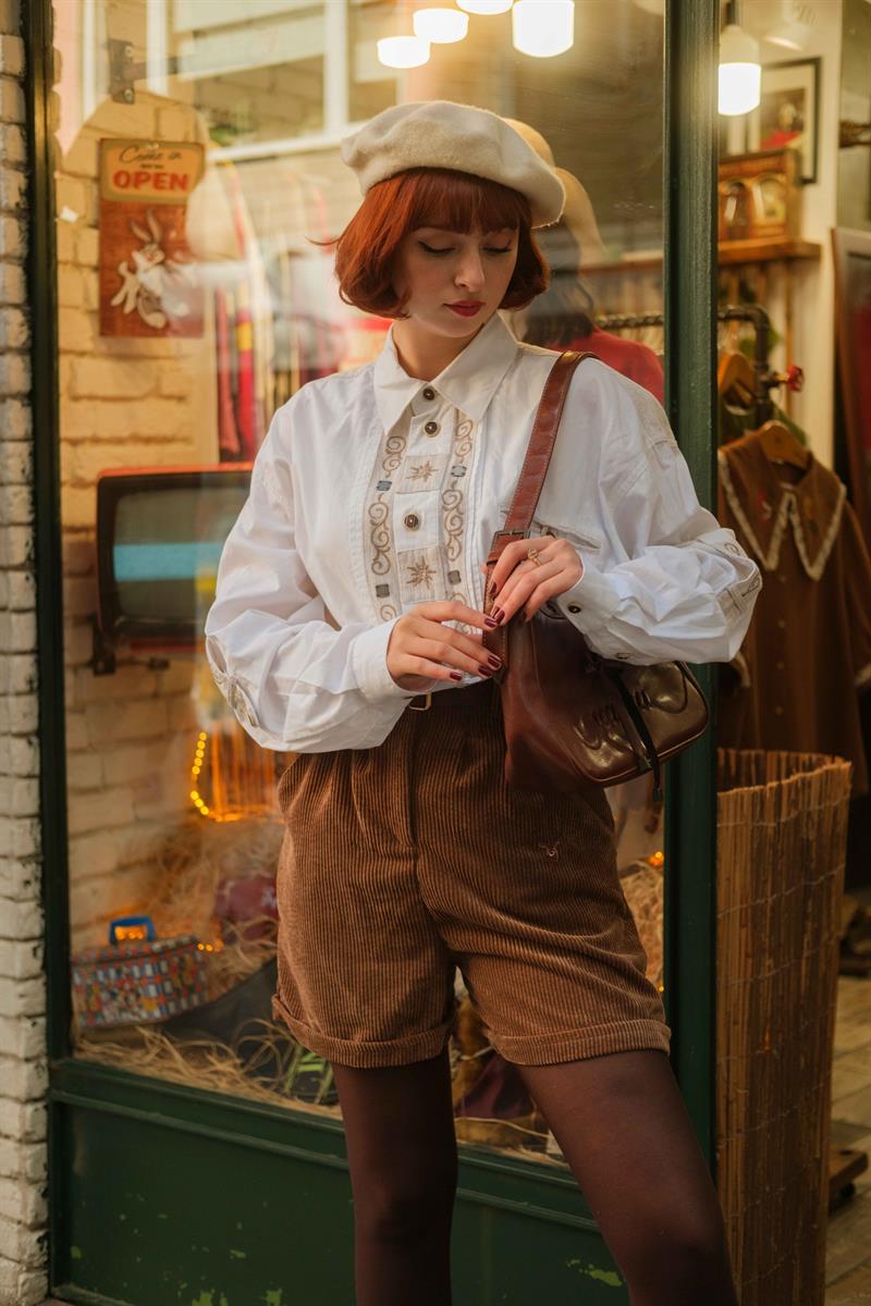 VİNTAGE BAVYERA MODEL GÖMLEK