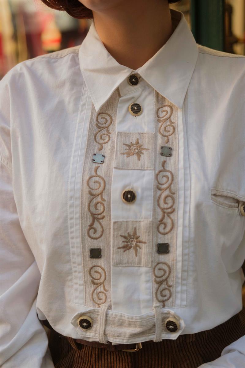 VİNTAGE BAVYERA MODEL GÖMLEK