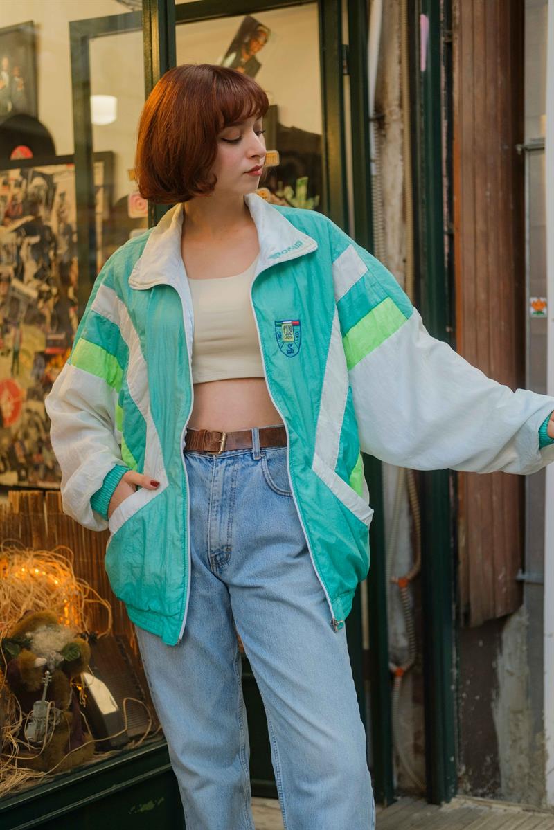 Vintage CUS LECCE Original Unisex Ceket