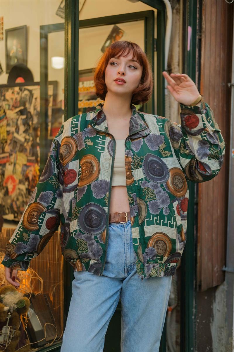 Vintage Etnik Unisex Ceket