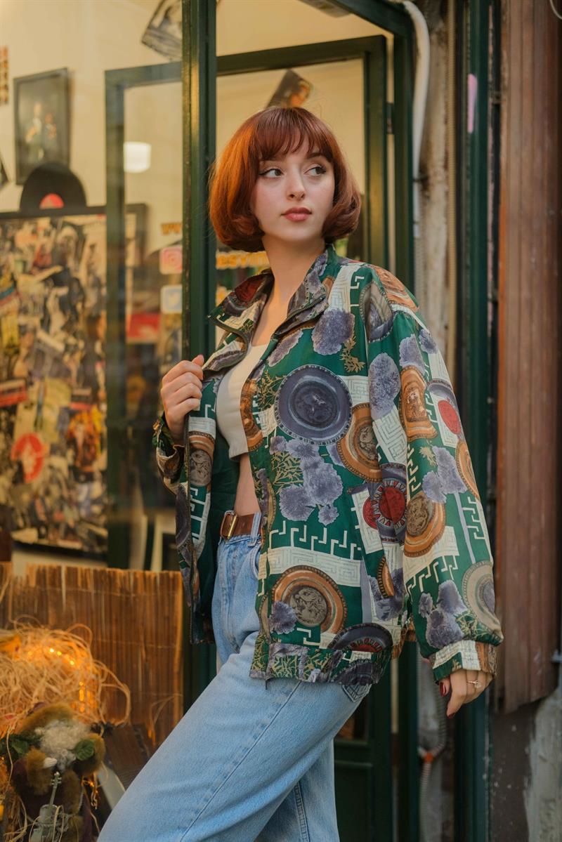 Vintage Etnik Unisex Ceket