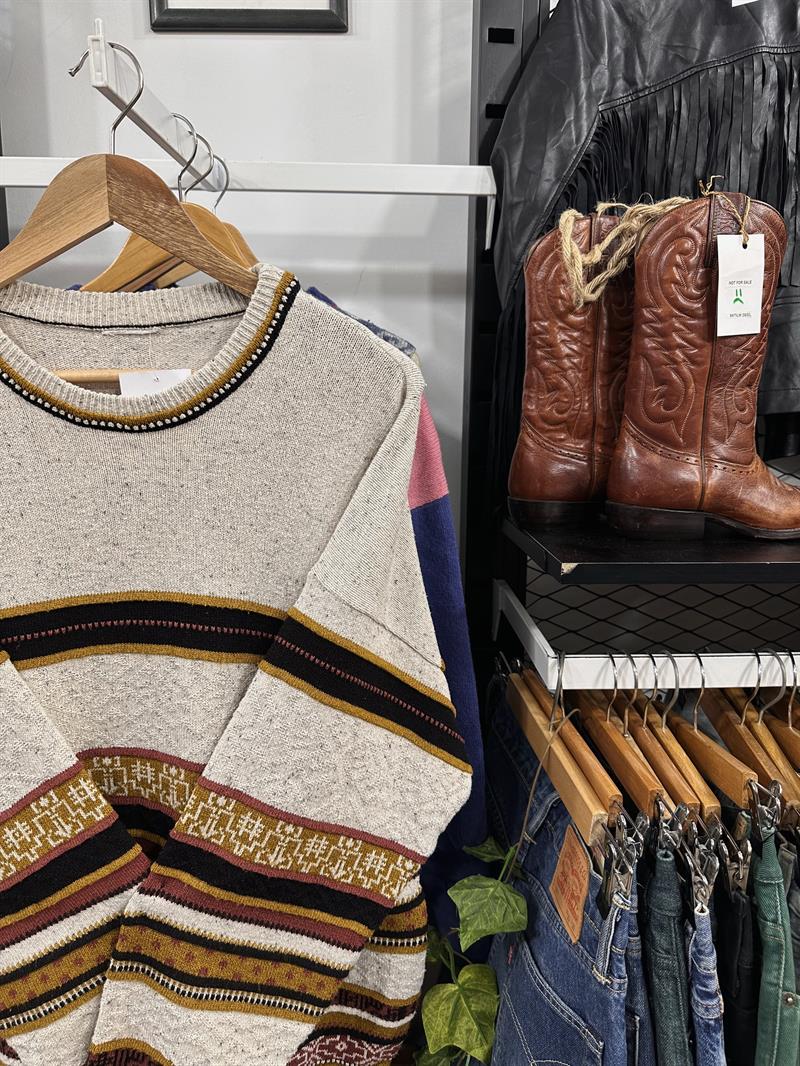 Vintage Etnik Unisex Kazak
