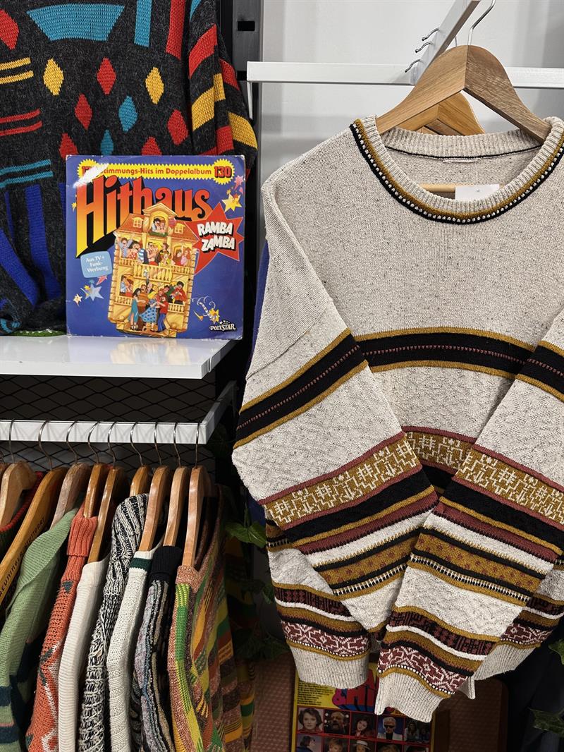 Vintage Etnik Unisex Kazak