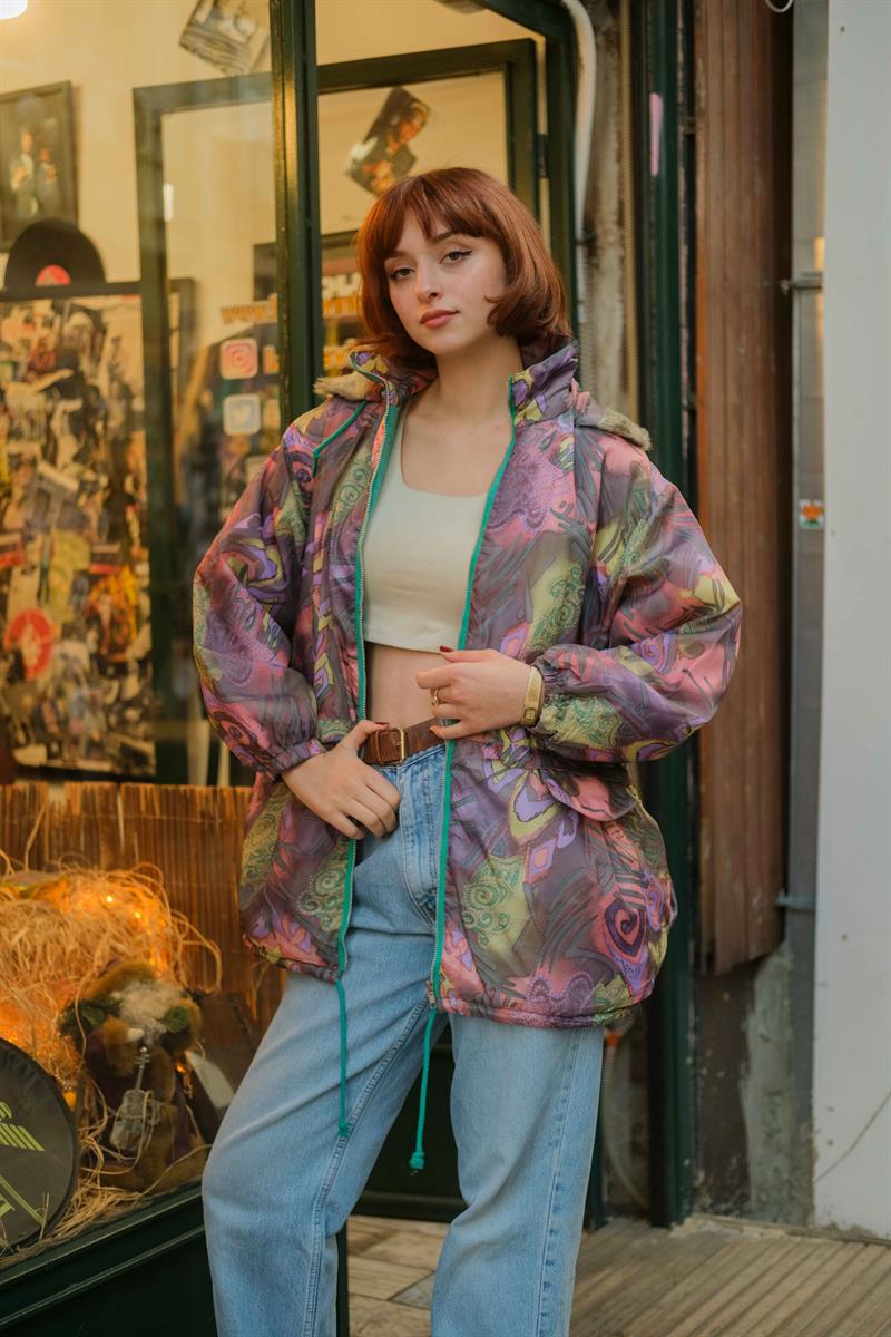 Vintage Etnik Unisex Mont