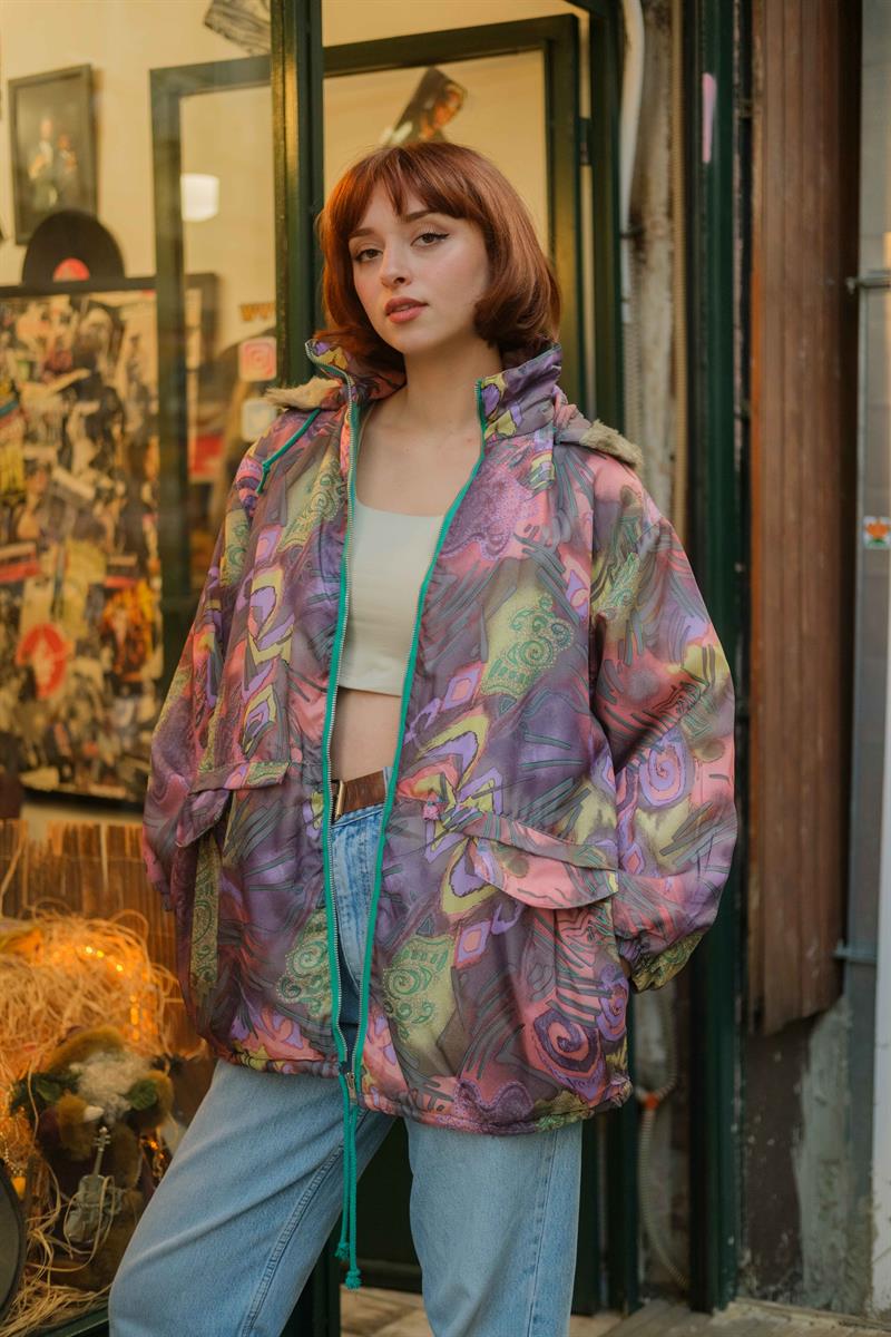 Vintage Etnik Unisex Mont