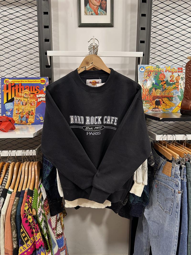 Vintage HARD ROCK PARIS Original Sweatshirt