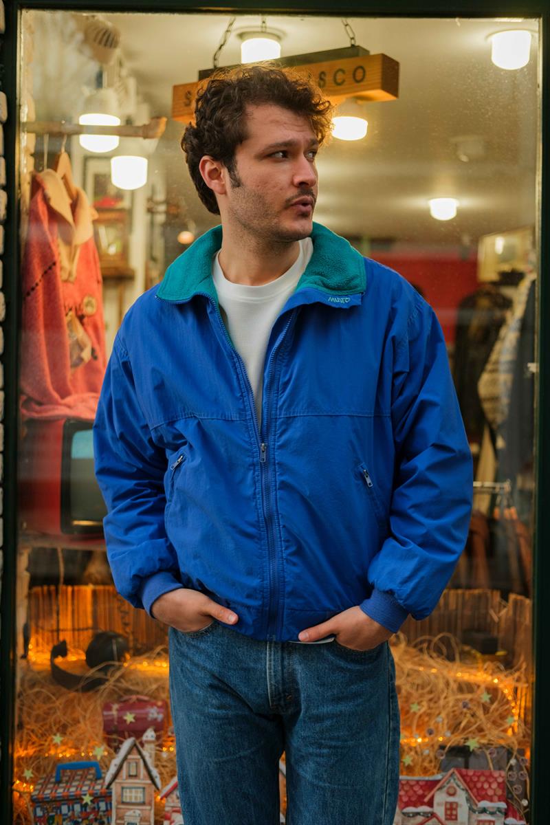 Vintage İçi Polarlı 90s Model Unisex Mont