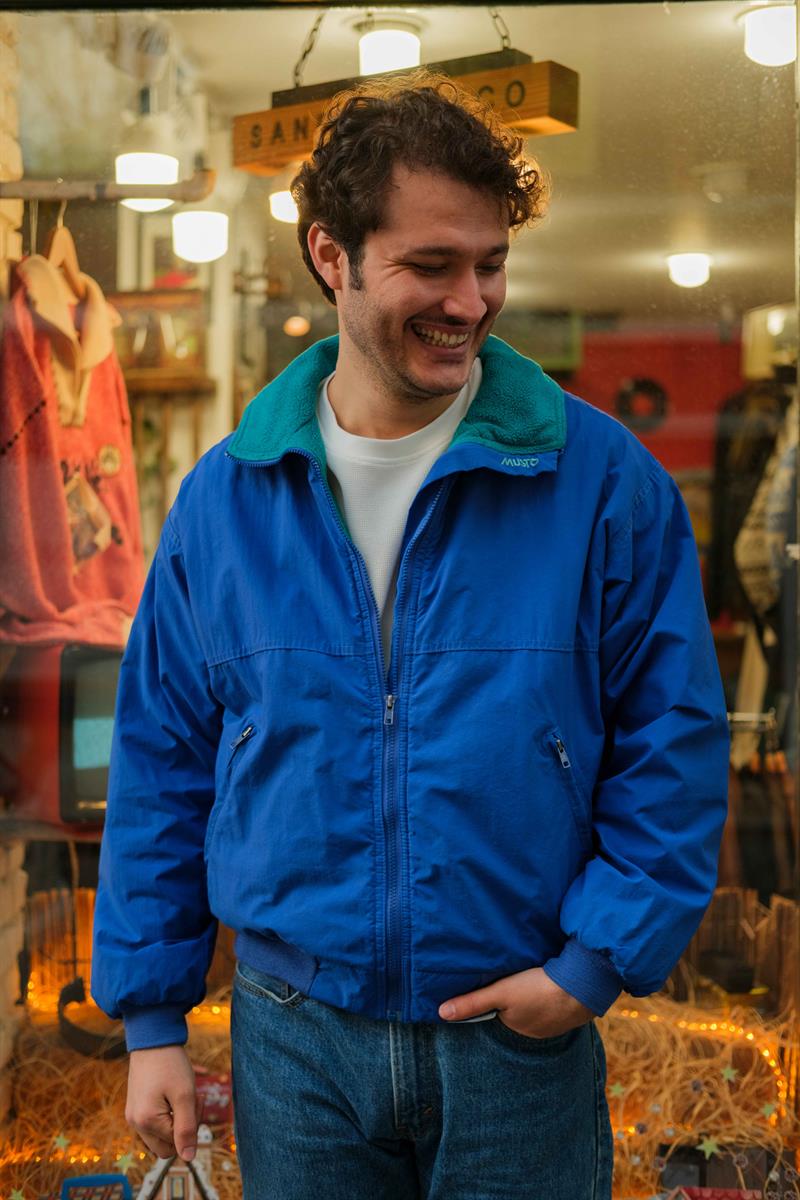 Vintage İçi Polarlı 90s Model Unisex Mont
