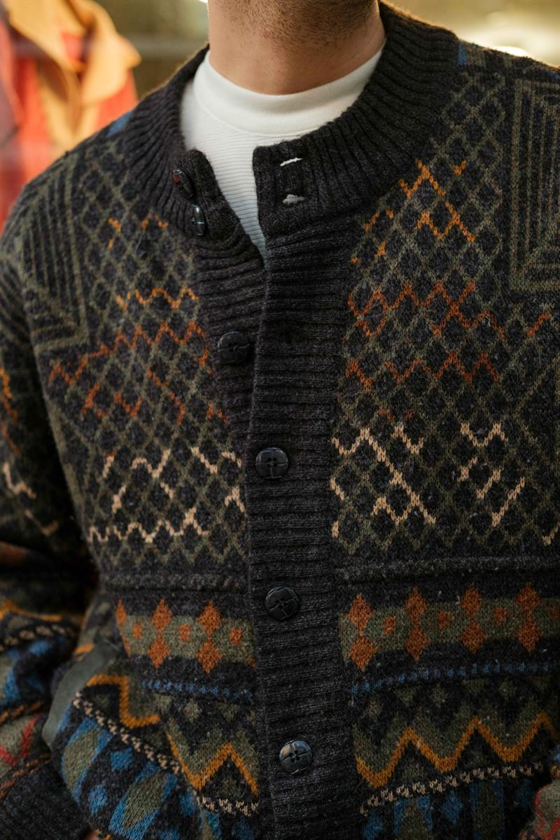 Vintage İtalian Gıannı Model Unisex Hırka/Ceket