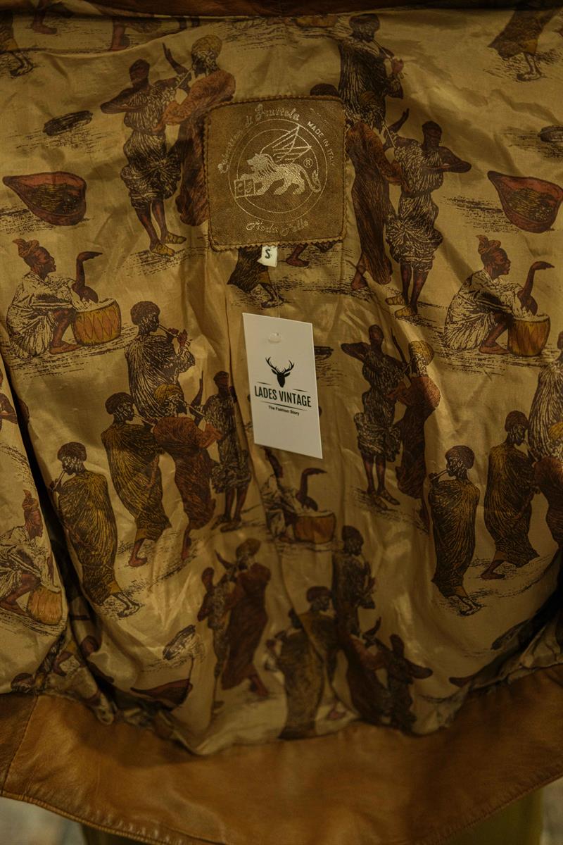 Vintage Italian Pelle Deri Ceket