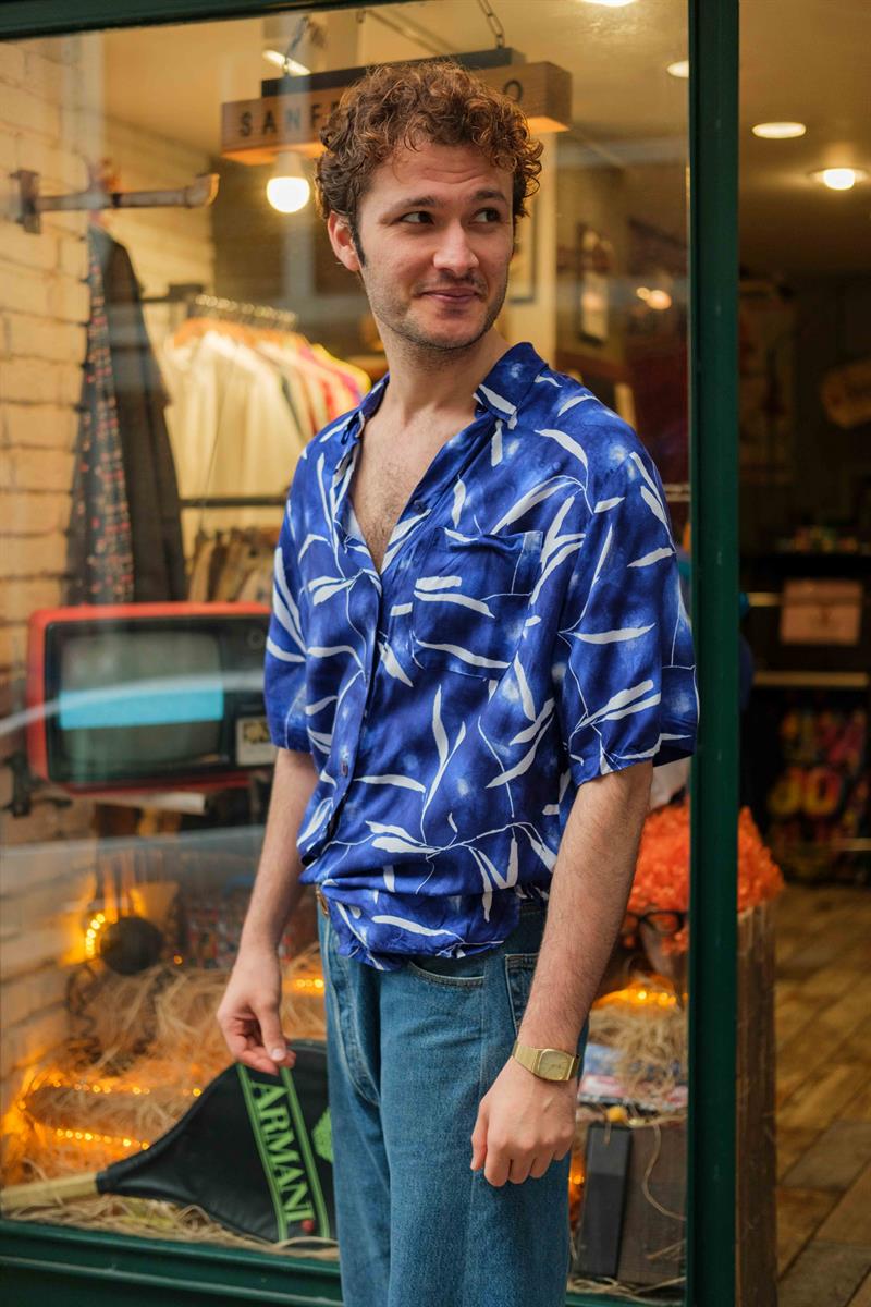 Vintage İtalian Unisex Gömlek