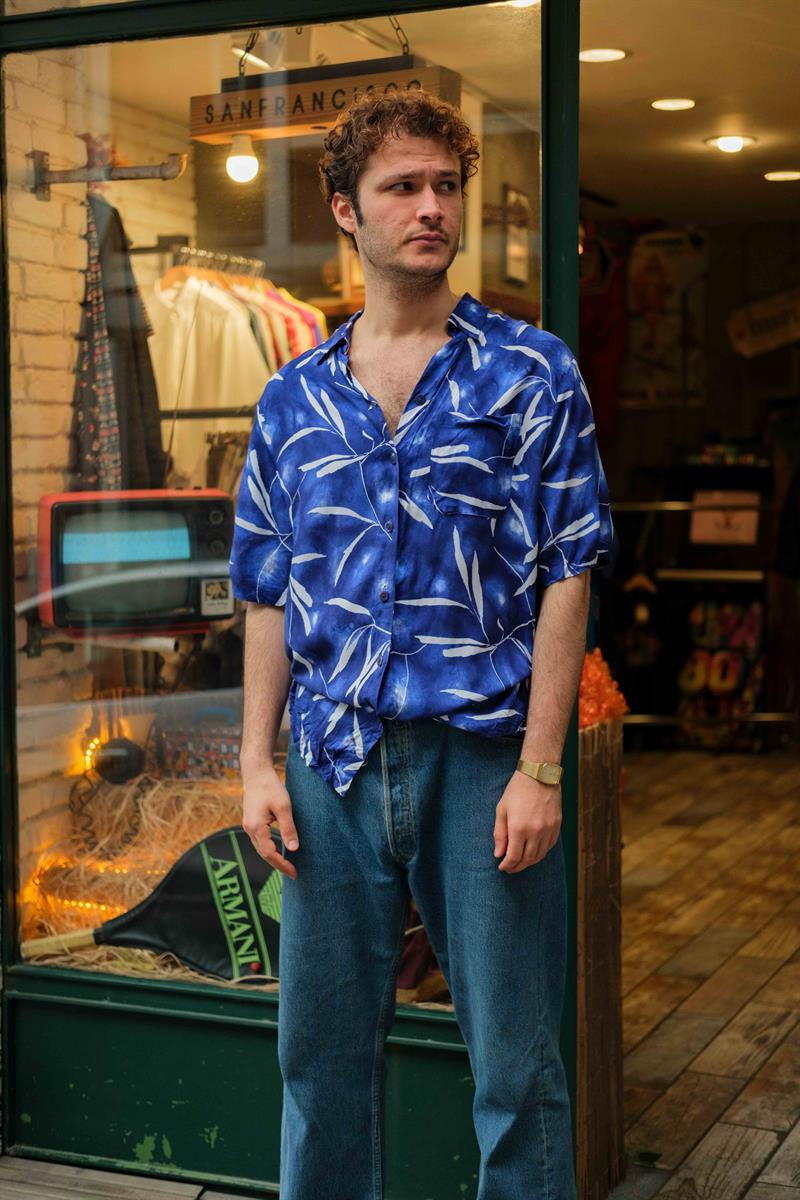 Vintage İtalian Unisex Gömlek