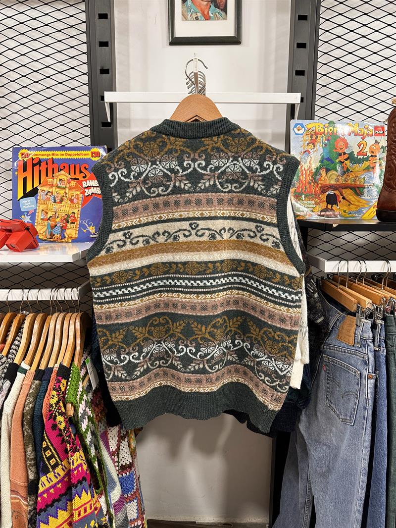 Vintage Italian Virgin Wool Yelek