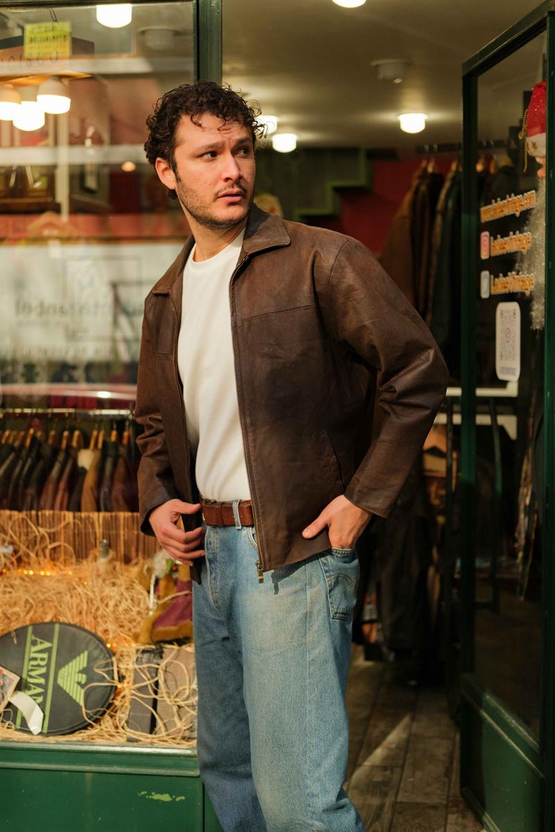  JOMILS England Biker Model Unisex Deri Ceket