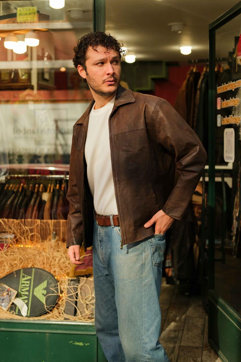  JOMILS England Biker Model Unisex Deri Ceket