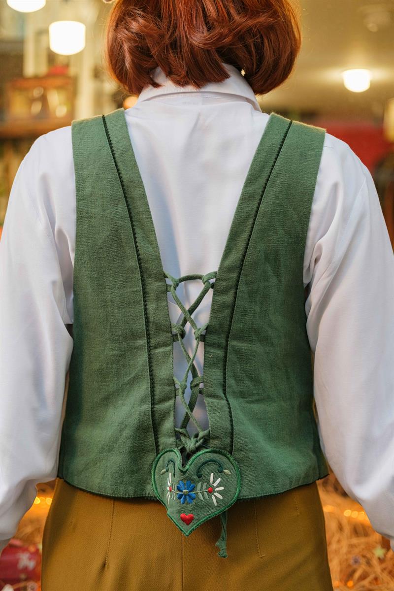 VİNTAGE KADIN BAVYERA ÜST