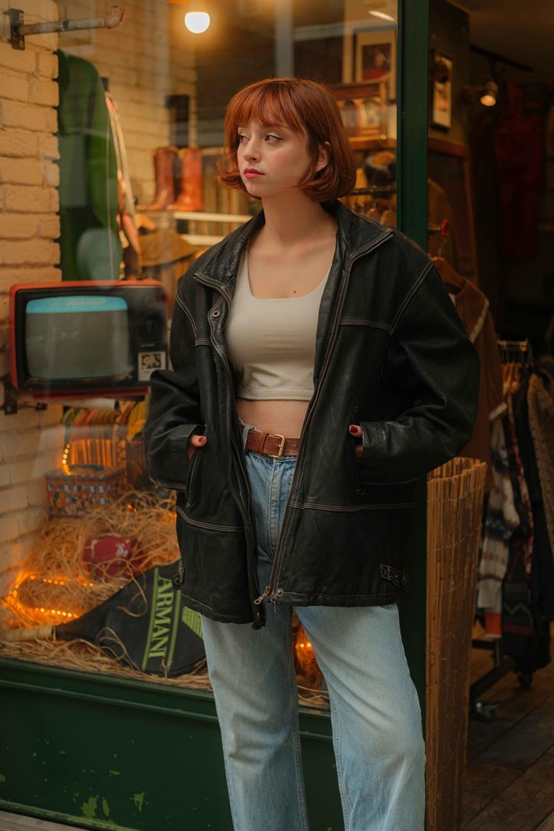 VİNTAGE LONG STYLE UNİSEX CEKET