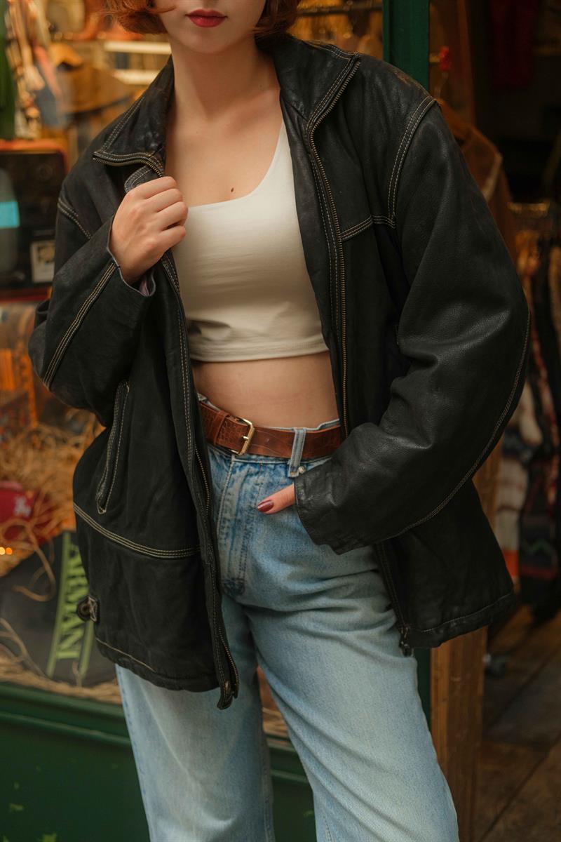 VİNTAGE LONG STYLE UNİSEX CEKET